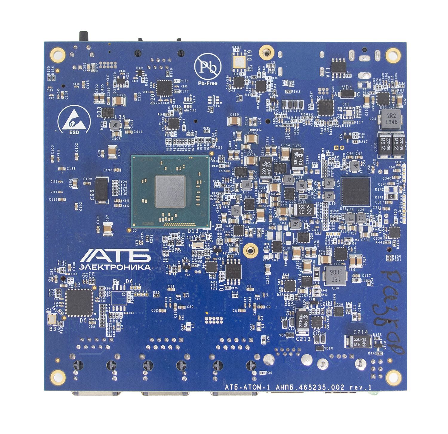 АТБ-АТОМ-1 Мини-компьютер Intel Atom E3815, E3825, E3845, 1,3-1,9ГГц, до 4 ядер